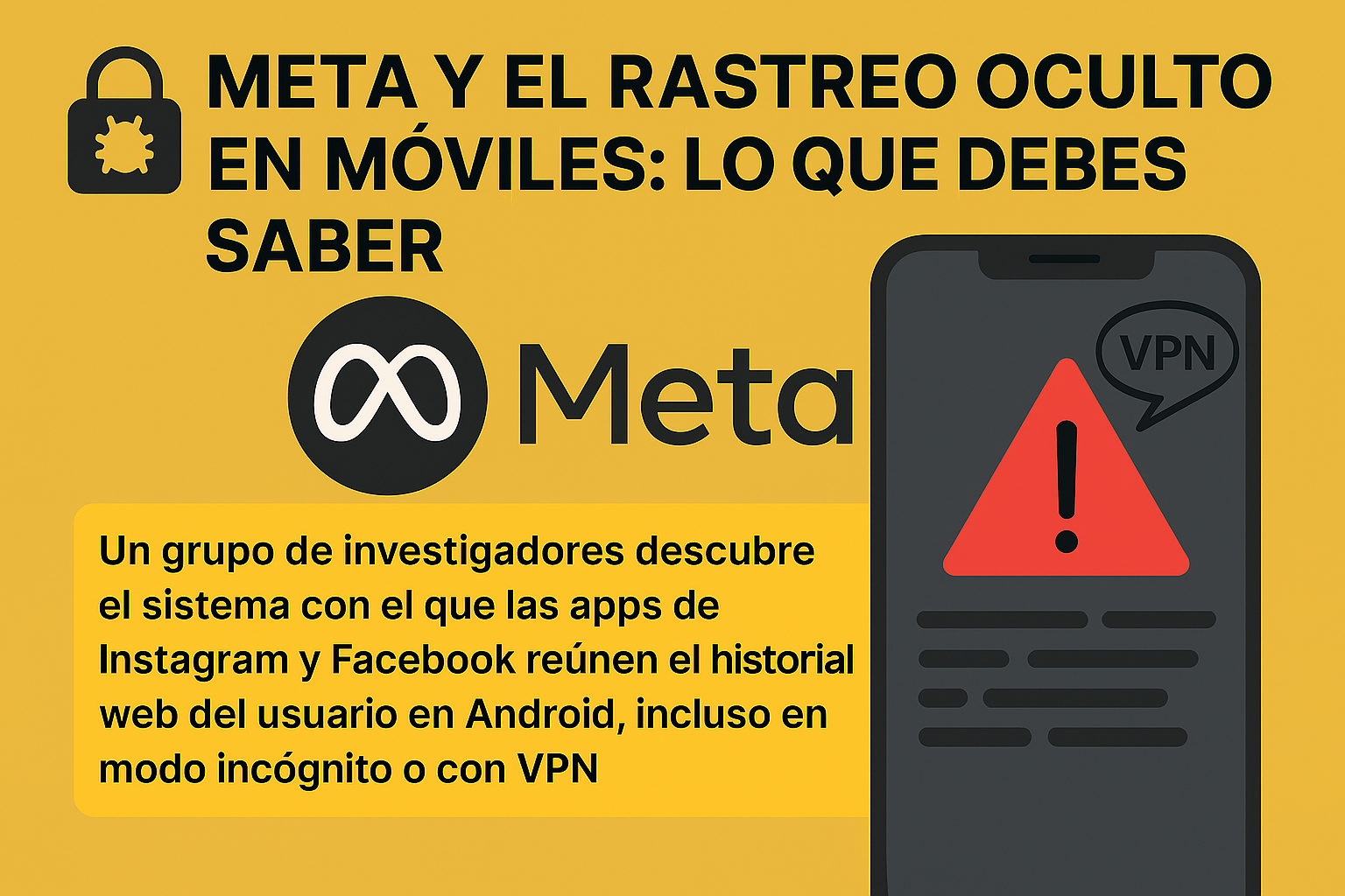 Meta y el rastreo oculto en móviles: Lo que debes saber
