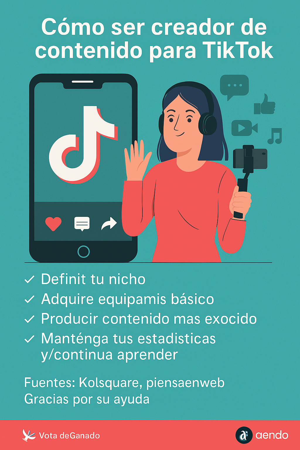 🎬 Pequeña guía para ser creador de contenido en TikTok